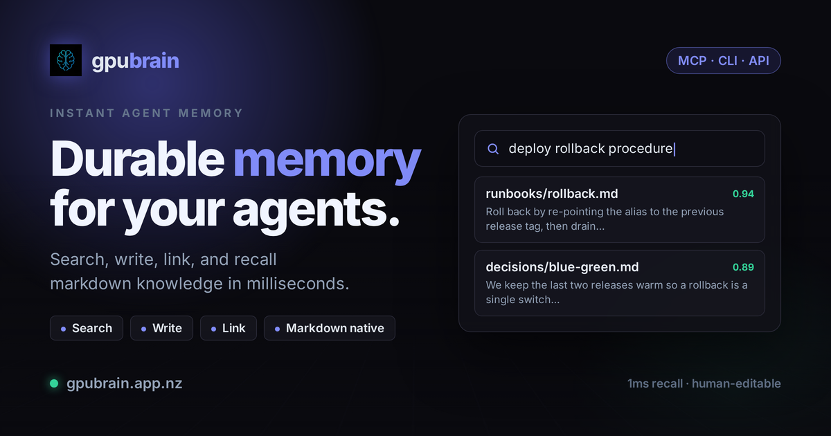 GPU Brain app preview